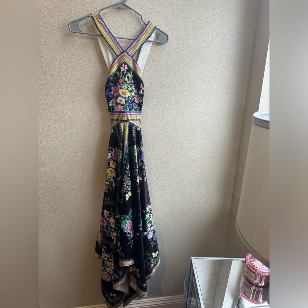 Floral Halter Maxi Dress